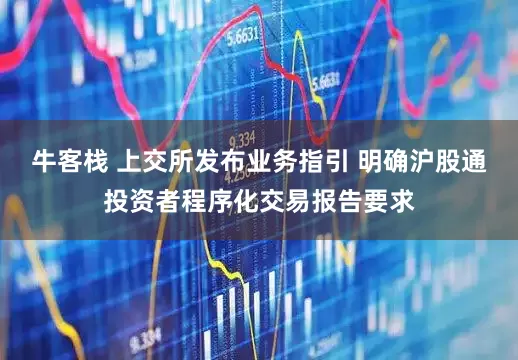 牛客栈 上交所发布业务指引 明确沪股通投资者程序化交易报告要求